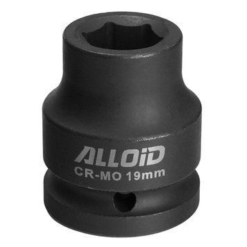 Головка торцева ударна 1/2" 6 гран. 19 мм Alloid GU-50119 124607 фото