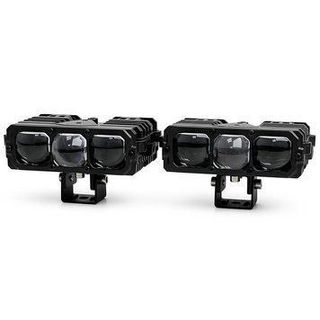 Лазерні фари Лідер L3X S 60/75W ближнє світло + дальнє світло 10-60V (к-т 2шт) 124740 фото