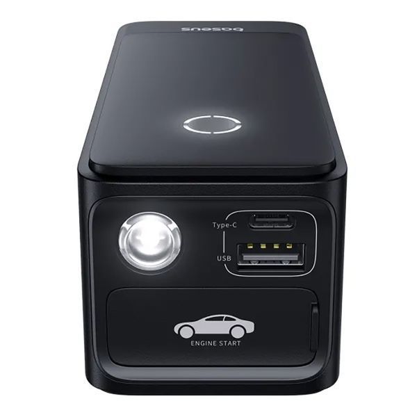 Пусковий пристрій (бустер) для авто Baseus Super Energy Alpha Series Jump Starter 600A (black) 121465 фото