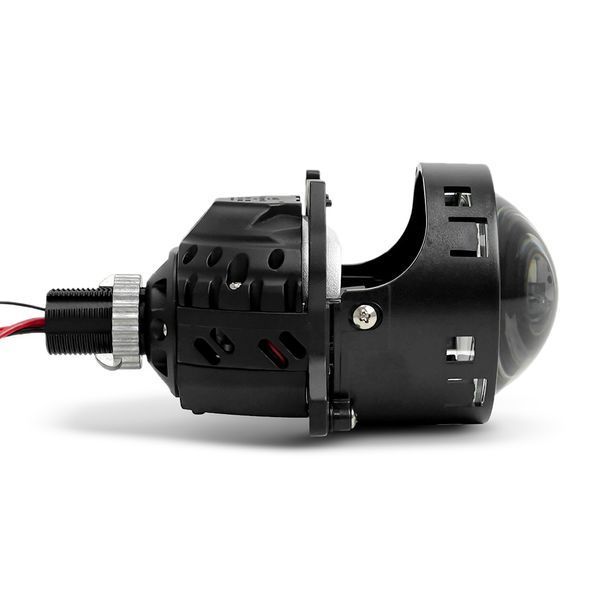 Комплект светодиодных линз DriveX Bi-LED Amateru DLX 3.0" Dual chip 65/75W 6000K 12V 122311 фото