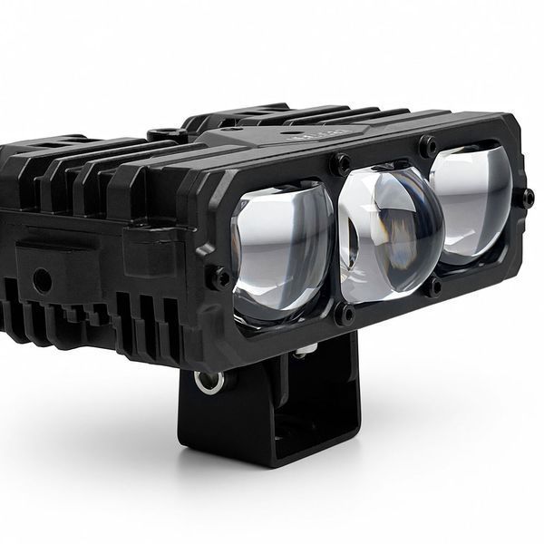 Лазерні фари Лідер L3X S 60/75W ближнє світло + дальнє світло 10-60V (к-т 2шт) 124740 фото