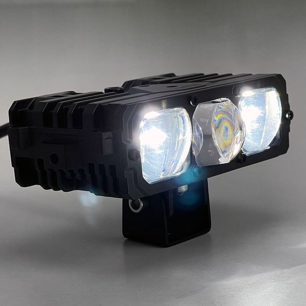 Лазерні фари Лідер L3X S 60/75W ближнє світло + дальнє світло 10-60V (к-т 2шт) 124740 фото