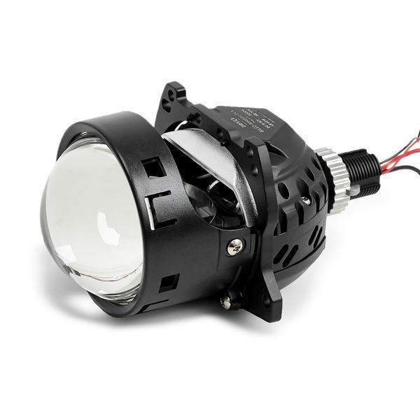 Комплект светодиодных линз DriveX Bi-LED Amateru DLX 3.0" Dual chip 65/75W 6000K 12V 122311 фото