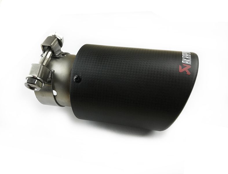 Насадка глушителя Akrapovic АК63-89 Одинарная (JB) carbon 85866 фото