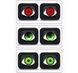 Лінзи накладні Devil Eye (очі диявола) 6 режимів 12-24V 122956 фото 3