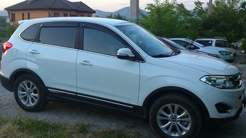 Дефлектори вікон, вітровики CHERY Tiggo 5 2013- Cobra 16319 фото