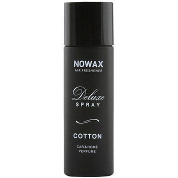 Ароматизатор повітря NOWAX - Deluxe Spray Cotton 50ml NX07751 83350 фото