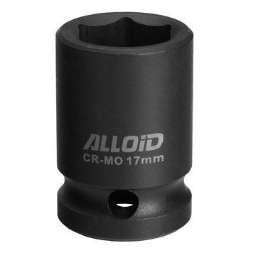 Головка торцева ударна 1/2" 6 гран. 17 мм Alloid GU-50117 124606 фото