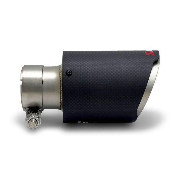 Насадка глушника Akrapovic АК54-89 Одинарна (ZB) carbon 107554 фото