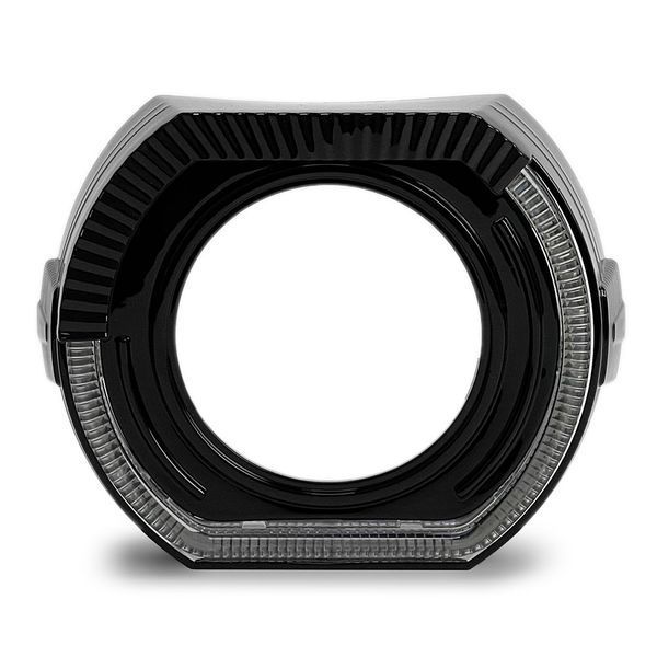 Маски на лінзи Angel Eyes BMW Sport-L 3" 12V 6000K White (2шт.) Black style 124451 фото