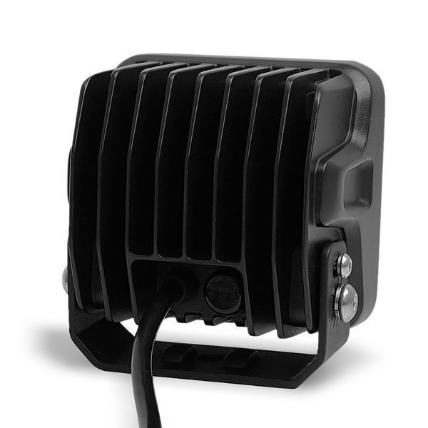 Фара рабочего света DriveX WL SQ-108 DLX 4" FL+DRL 24L-120W OSR 9-32V (Flood - габарит) 123735 фото