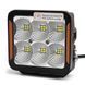 Фара рабочего света DriveX WL SQ-108 DLX 4" FL+DRL 24L-120W OSR 9-32V (Flood - габарит) 123735 фото 1