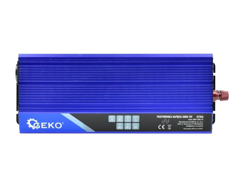 Преобразователь напряжения с чистой синусоидой для котлов 4000W GEKO Инвертор G17016 105294 фото