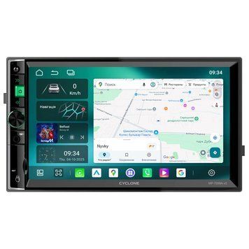 Автомагнітола Cyclone MP-7099A V3 7" QLED 4/64GB DSP 4G GPS 8CF CarPlay/Android Auto Android 14 123981 фото
