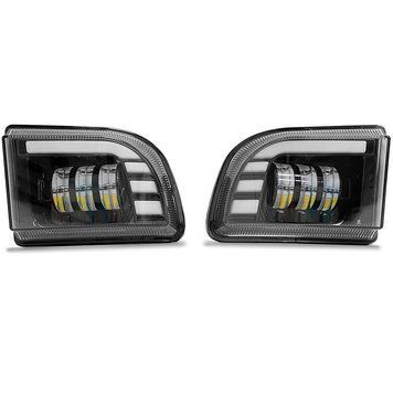 Фари діодні протитуманні Chevrolet Lacetti SD 45W+DRL (к-т 2шт) 105463 фото