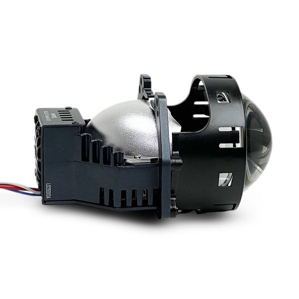 Комплект светодиодных линз DriveX Bi-LED Triada DLX 3.0" 100/110W 3-Chip 5500K 12V 123199 фото
