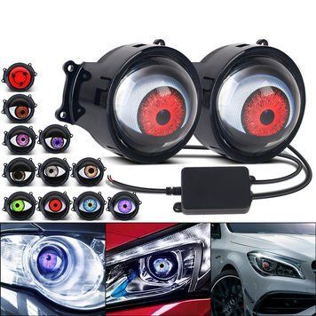 Лінзи Devil Eye 3" (очі диявола) 33 режими 12-24V 122957 фото