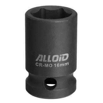 Головка торцева ударна 1/2" 6 гран. 16 мм Alloid GU-50116 124605 фото