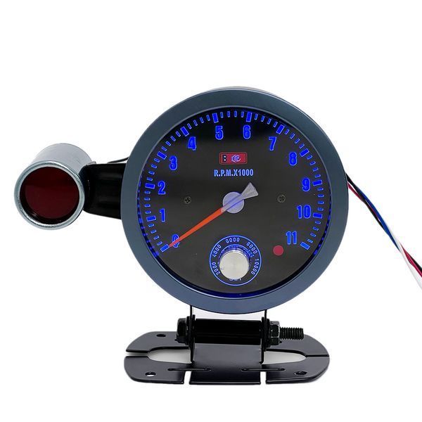 Тахометр с отсечкой Ket Gauge 7315 Blue Led 95мм 29823 фото