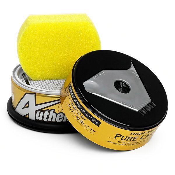 Натуральный твердый воск SOFT99 Authentic Ultra Premium 83% Carnauba 200 г 124679 фото