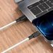 Кабель HOCO X21 USB - Type-C Silicone Plus 2.4A 2m Black - White 110942 фото 3