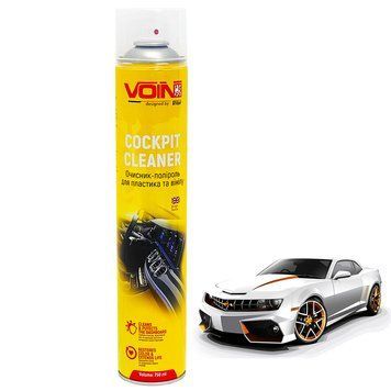 Полироль для пластика и винила Voin Cockpit Cleaner - Comfort 750мл. 107591 фото