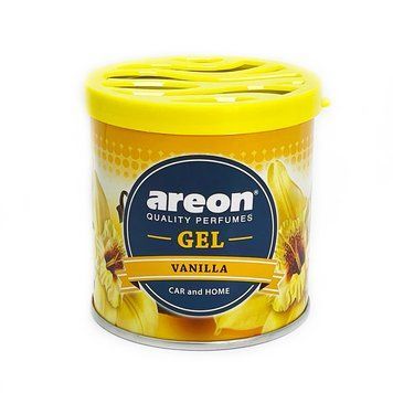 Ароматизатор Areon Gel 80g - Vanilla (Ваніль) 97134 фото