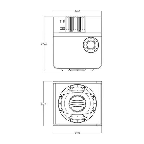 Сабвуфер Decker DSW-250 123704 фото