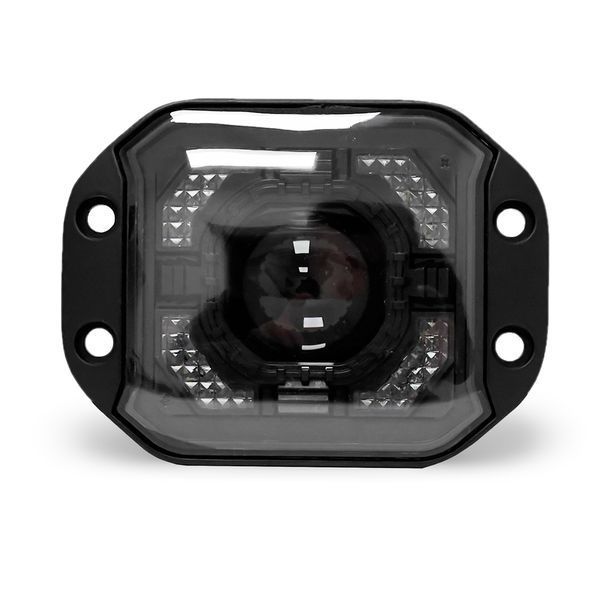 Фара диодная Лидер J 19 ближний свет + дальний свет + поворот-DRL 25W/32W (1шт) 122168 фото
