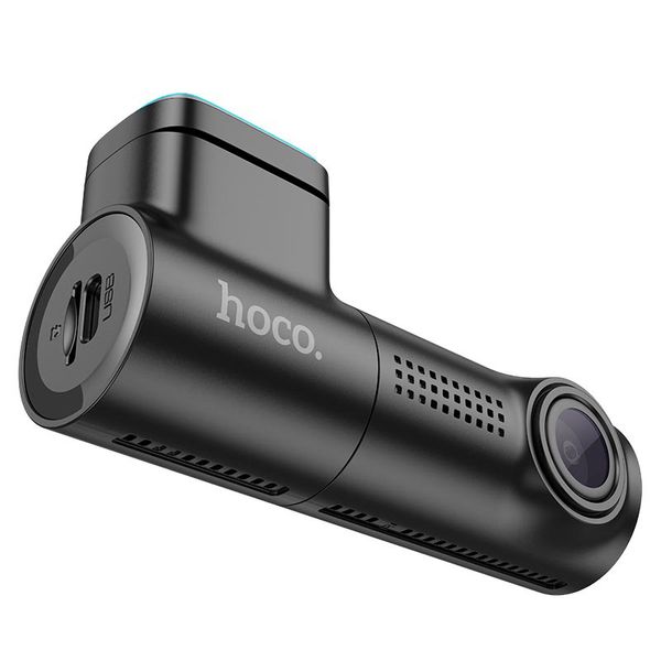 Відеореєстратор Hoco Driving recorder DV1 0.96" 1080P 30fps WiFi black 108944 фото