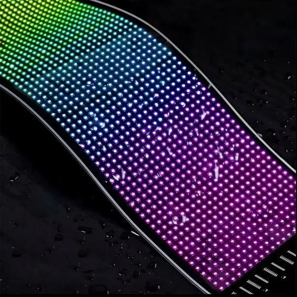 Світлодіодний гнучкий LED панель-екран RGB App Control 12 х 59,5 см (16*96) 122327 фото