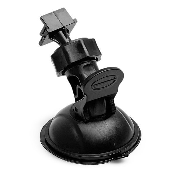 Крепление на присоске L-образное для видеорегистраторов, GoPro, GPS, DVR Черный 123263 фото