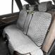 Накидки на сиденья задние Алькантара Audi RS серые 121725 фото 1