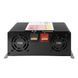 Перетворювач напруги Pulso ISU-1030 12V-220V 1000W 2USB-5V DC 3.1A 2-розетки (прав. синусоїд) 124578 фото 3