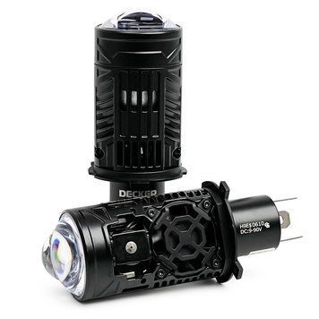 Світлодіодні Mini лінзи Decker LED RGX-03 H4 50/65W 6000K 10500Lm Canbus 9-90V (2шт.) 124700 фото