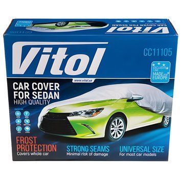 Автомобільний тент Vitol CC11105 L для седанів Polyester 124503 фото
