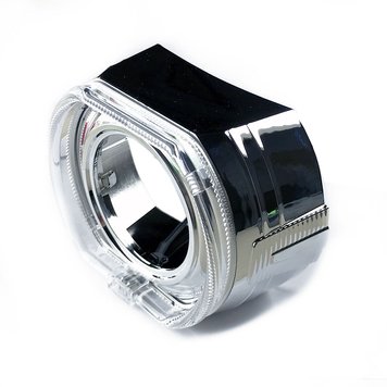 Маска Guarand под линзы 3 дюйма LED Cree BMW Silver 91082 фото