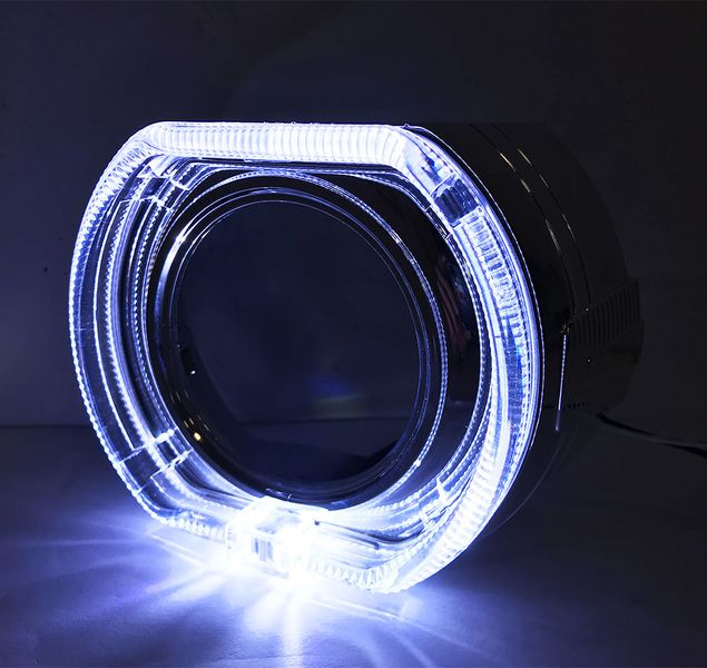 Маска Guarand под линзы 3 дюйма LED Cree BMW Silver 91082 фото