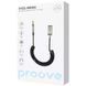 Bluetooth AUX аудіо адаптер Proove Steel Spring USB to 3.5 Cable&nbsp;BT5.3 1m&nbsp;Black 124662 фото 2