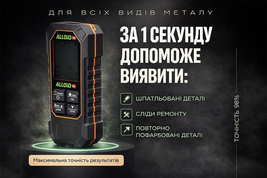 Товщиномір фарби Alloid Pro TG-9936 124264 фото