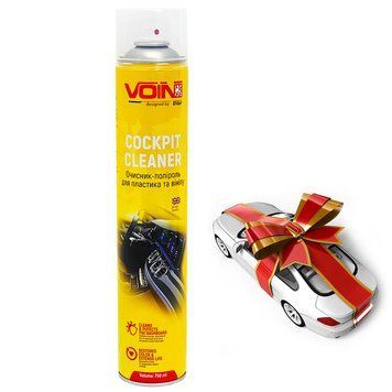 Полироль для пластика и винила Voin Cockpit Cleaner - New Car 750мл. 107594 фото
