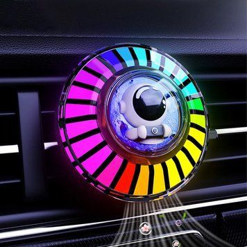 Ароматизатор світлодіодний RGB Astronaut Black 108926 фото