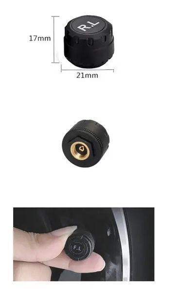 Система контроля давления в шинах TPMS Solar K01 наружные датчики 122716 фото