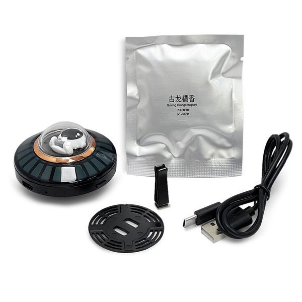 Ароматизатор світлодіодний RGB Astronaut Black 108926 фото