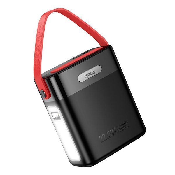 Повербанк Hoco Title J143 80000mAh 3USB, 2Type-C, 22.5W 3A PD-QC Black 123250 фото