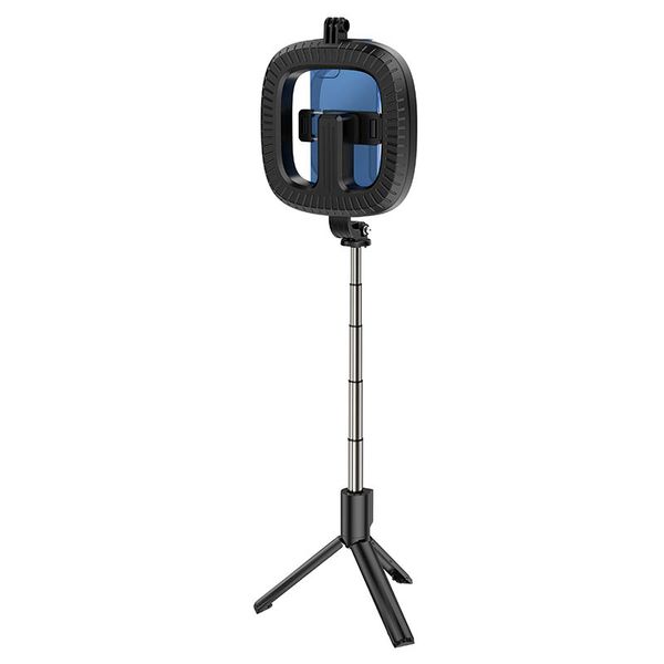 Держатель с кольцевым освещением HOCO Showfull fill light live broadcast holder LV03 Plus 107285 фото