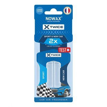 Ароматизатор повітря NOWAX - X Twice - New Car & Sport NX00155 121903 фото