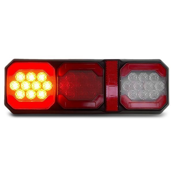 Ліхтарі задні світлодіодний DQTL-288 29.5х10см 12V-24V (комплект 2шт.) 124356 фото