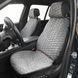 Накидки на сиденья Алькантара Премиум Audi RS (с цельными подголовниками) серые 121479 фото 1