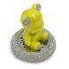 Ароматизатор на торпеду Ведмедик зі стразами Yellow з маслом 108831 фото 3